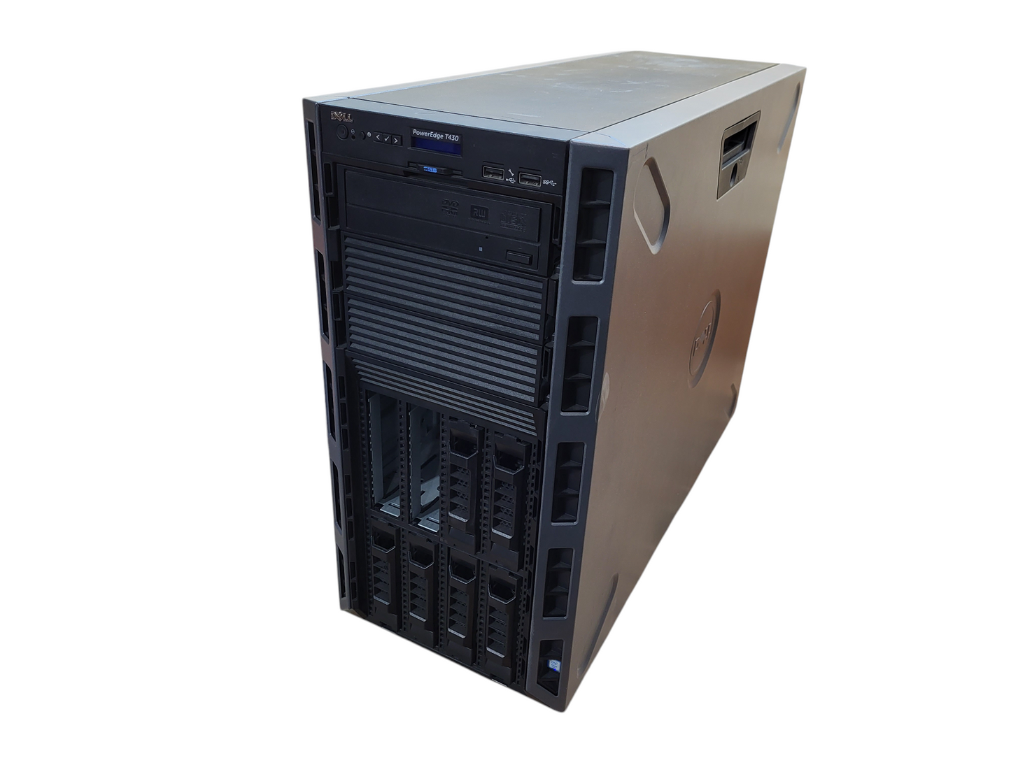 Dell PE T430 Tower 3.5" Xeon E5-2623 v3 @ 3GHz, 16GB DDR4, H330 RAID 1x 750W PSU