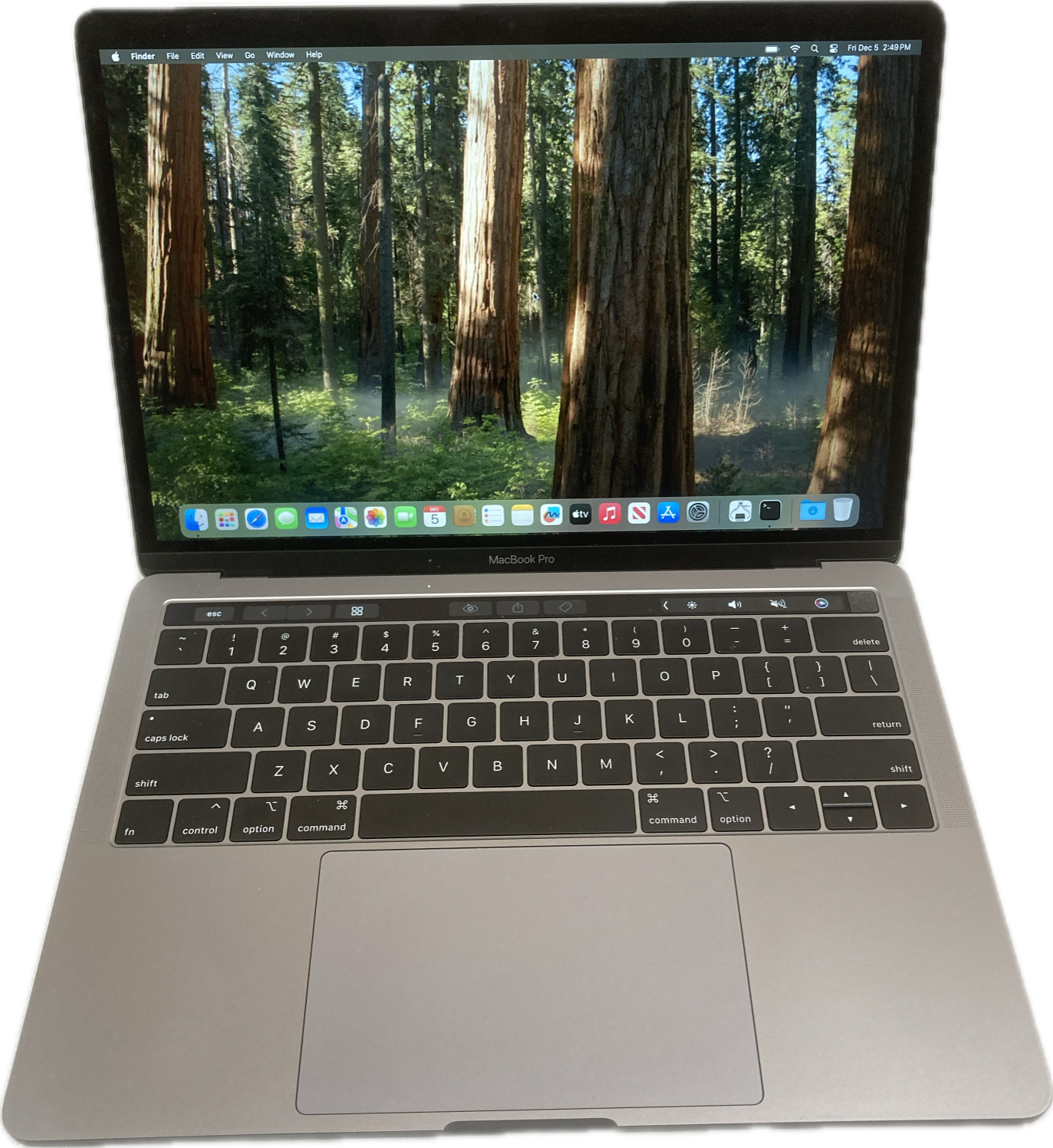 Apple MacBook Pro 13-inch 2019 Core i5-8257U@1.40GHz 16GB RAM 256GB SSD