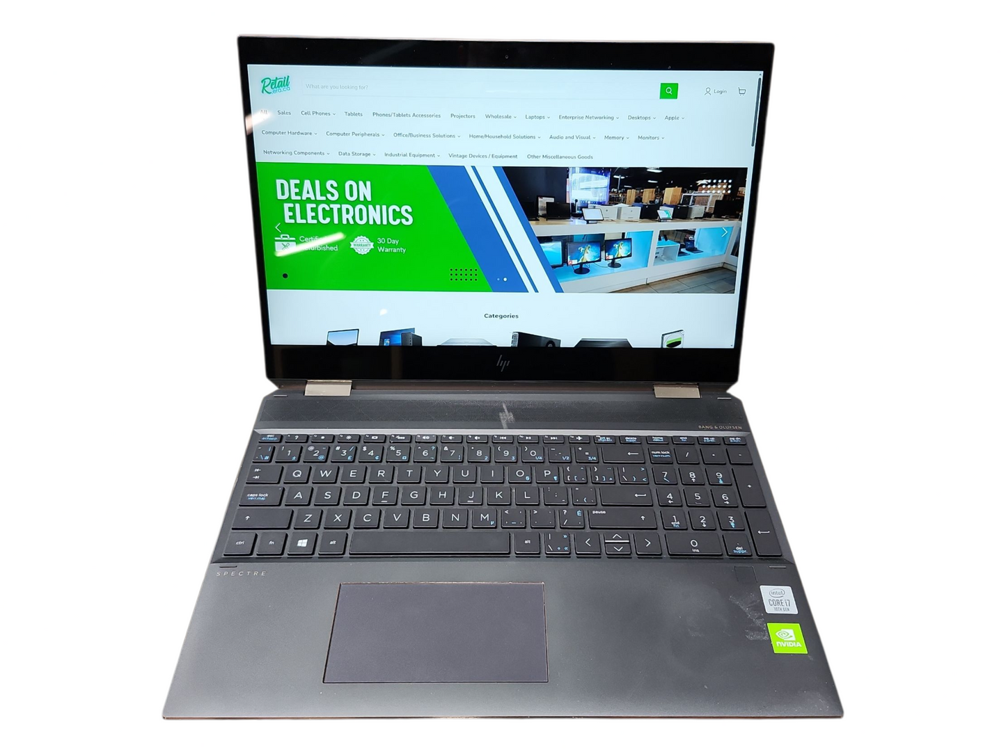 HP Spectre x360 Convertible TOUCH, i7-10510U 1.8GHz, 16GB DDR4, 512GB NVMe  Lap200