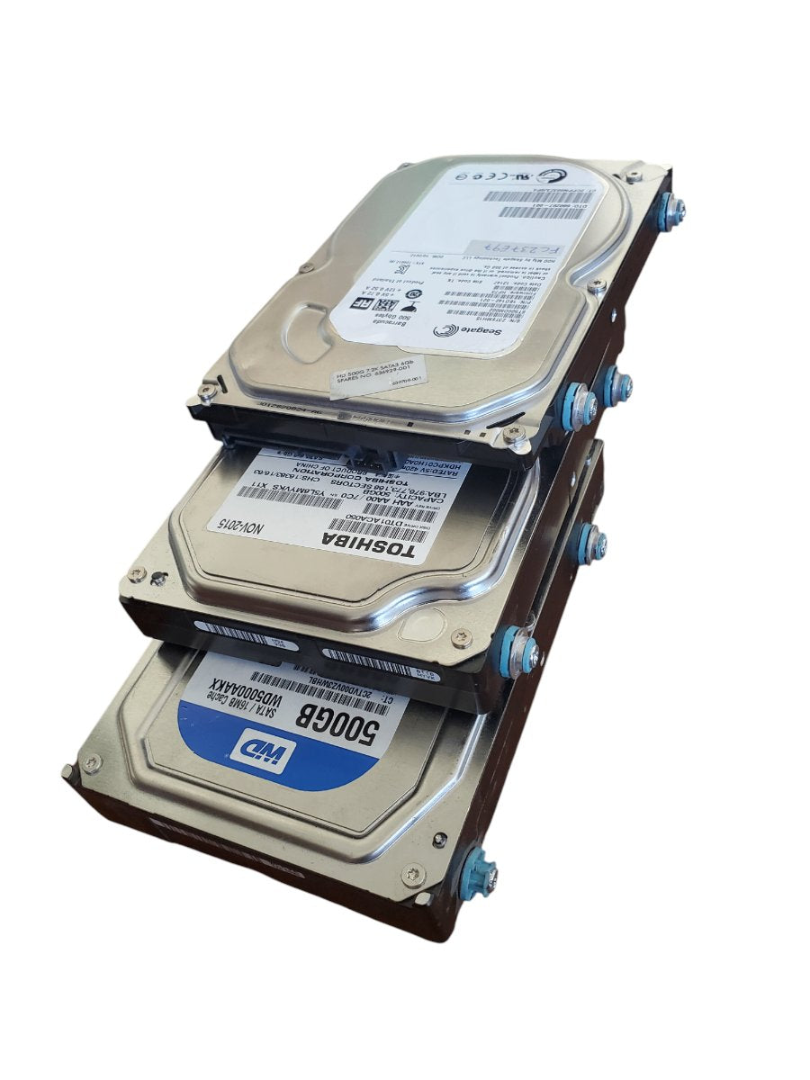 MEMORIA HDD 500GB 3.5" SEAGATE, TOSHIBA, WD