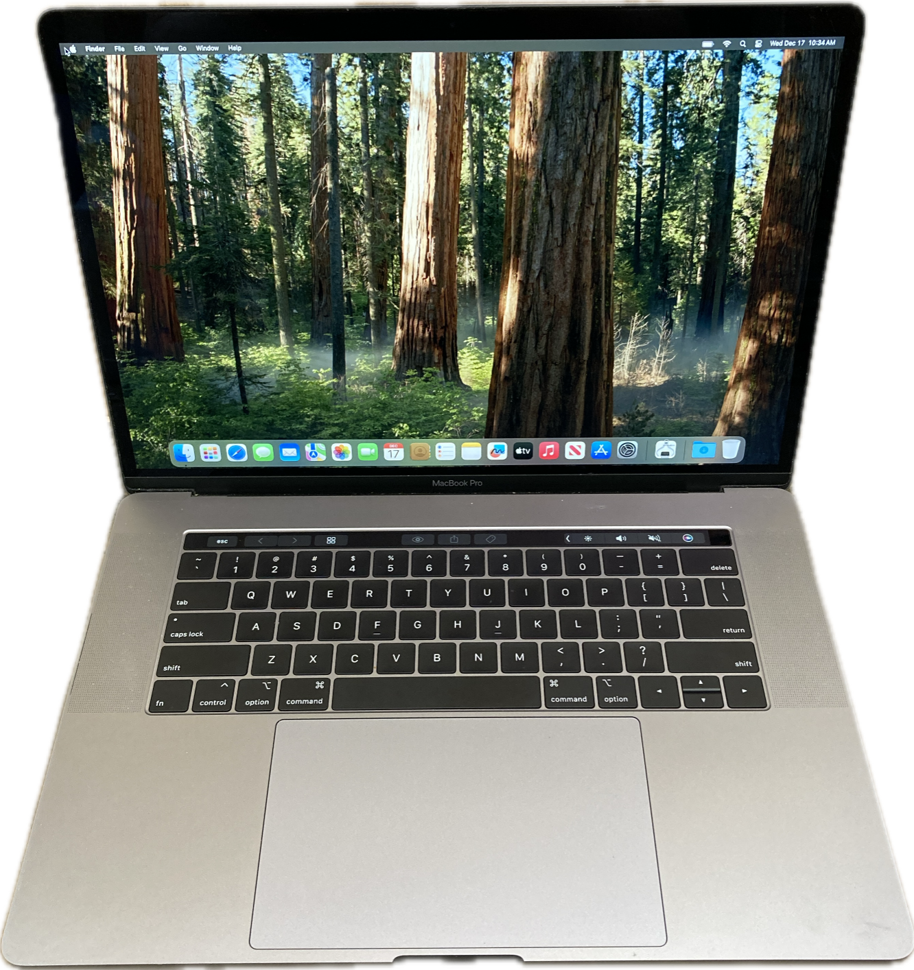 Apple MacBook Pro 15"  2019 i9-9880H 32GB 512SSD Radeon Pro 560X GPU  READ!